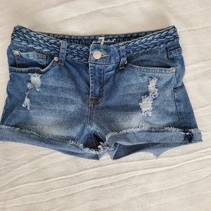 7 For All Mankind Girls Shorts 12
